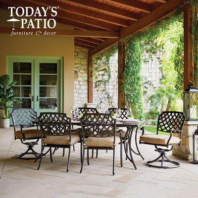 Heritage patio dining set