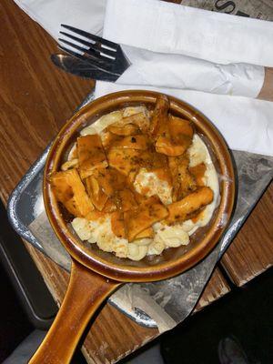 Mac N Cheese with Grilled Buffalo Chicken