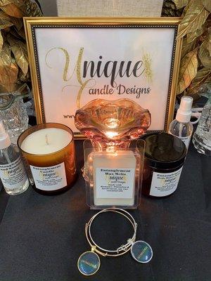 Entanglement Collection Soy Candle, Shea Butter, Wax Melts, Hans Sanitizer,Body Spray, Charm Bracelets.