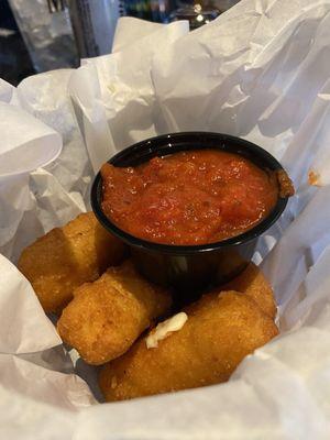 Beer Battered Mozzarella Sticks