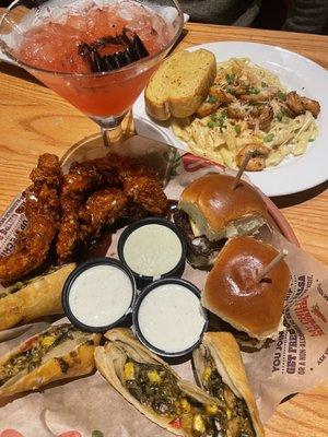 Triple Dipper, Cajun Shrimp Pasta