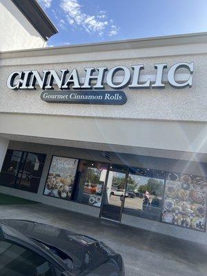 Front view of Cinnaholic (Gourmet Cinnamon Rolls) Location