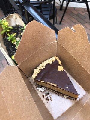 Peanut Butter Chocolate Pie (gf and df!!) (7/12/2019)