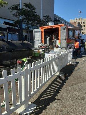 The first bbq truck I visited.