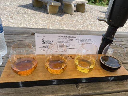 Beer flight