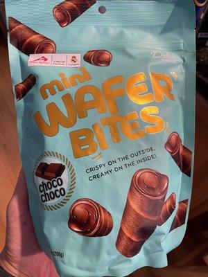 Love these chocolate wafer bites!