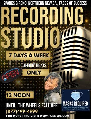 Faces of Success Radio and Recording Studio