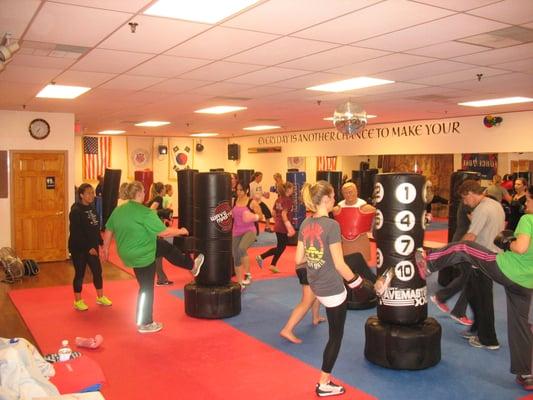 Awesome Kickboxing Class!