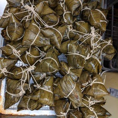 It's that time of year(June) to taste tradition Taiwanese tamales