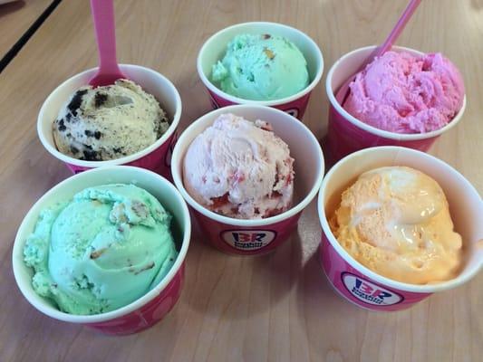 Couldn't decide which flavor, so we got a few