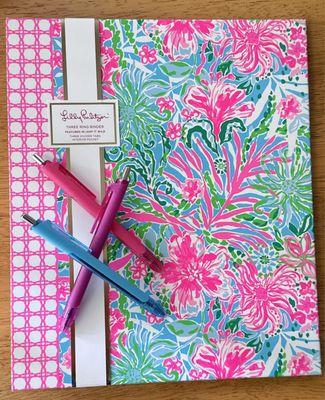 LOVE #BackToSchool supplies, well just the colorful ones for my home office-lol. #LillyPulitzer-Jacksonville