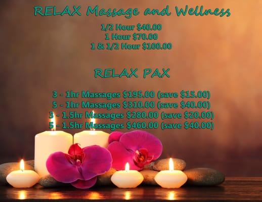 Relax Massage and Wellness