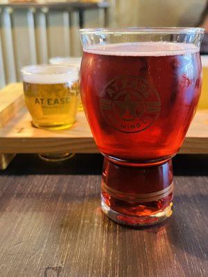 Seltzer and Beer Flight