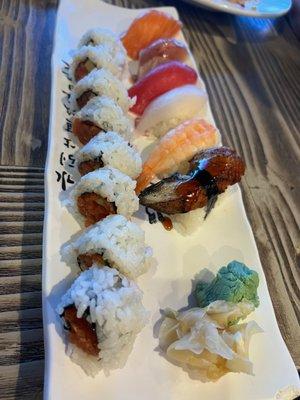 sushi combo plate