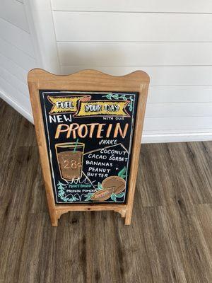 New protein shake