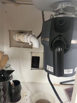 Garbage disposal installation