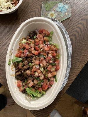 one of the sad ass salad for $15.