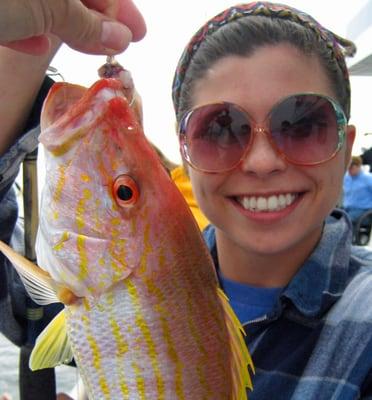 Lane Snapper & Sarah's Smile!