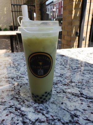 green tea bubble tea