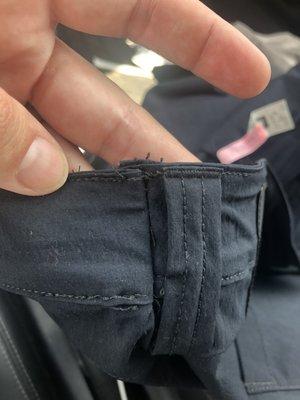 Sloppy waist alteration