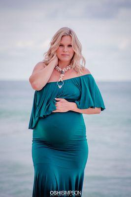 Maternity Portrait and gown provided by Photographer.