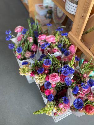 Gorgeous flowers sourced from The Ecology Center.