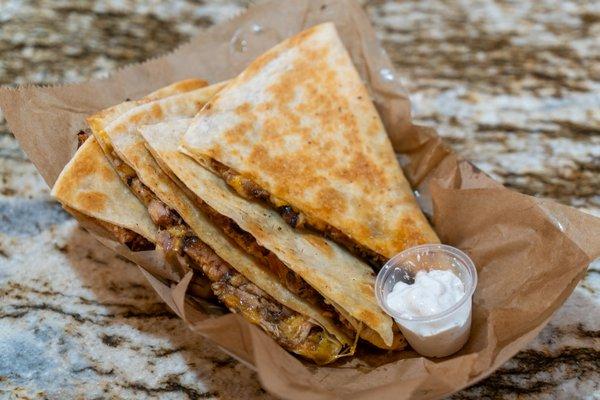 Jerk Chicken Quesadilla