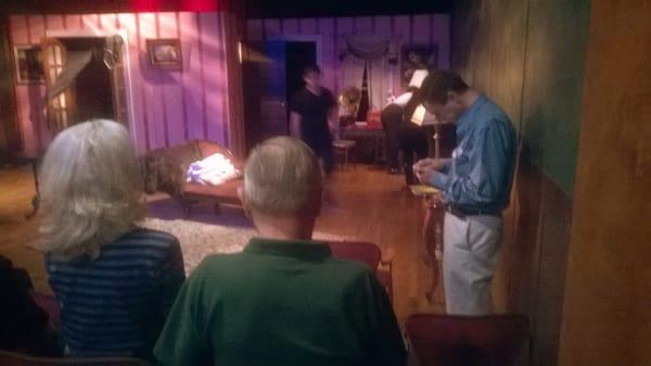 Intermission of set "strictly dishonorable"