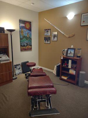 Main treatment room with top notch equipment