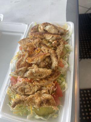 Grilled chicken salad