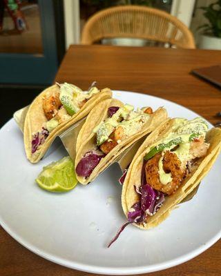 Shrimp tacos