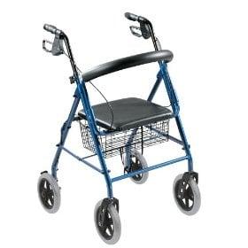 Walkers and rollators