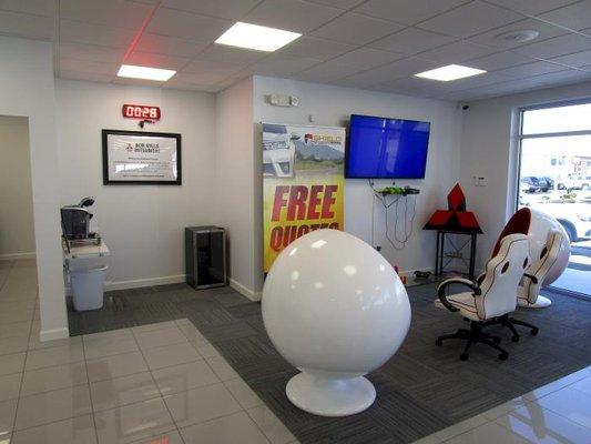 Our Customer Lounge!