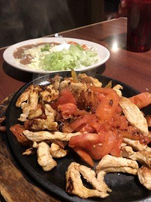 Chicken fajitas!