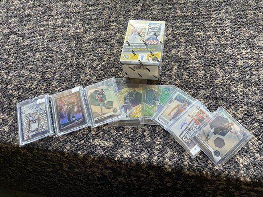 Football and basketball card jackpot :)