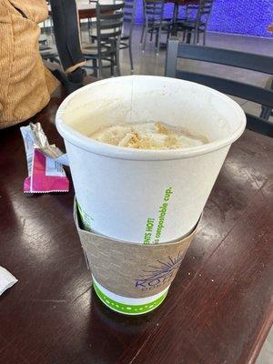 Is this your large? Cup is large, liquid more like a regular or even less.