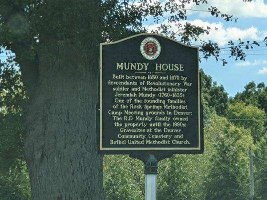 Mundy House, Denver NC