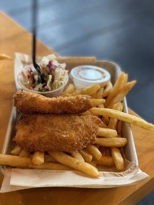 Fish and Chips- Halibut