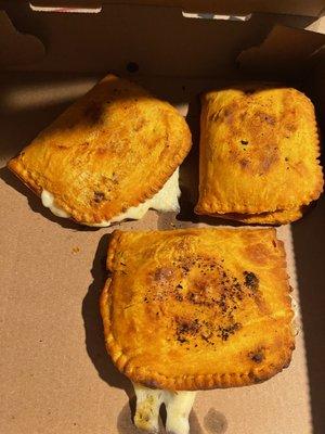 Beef patties with cheese