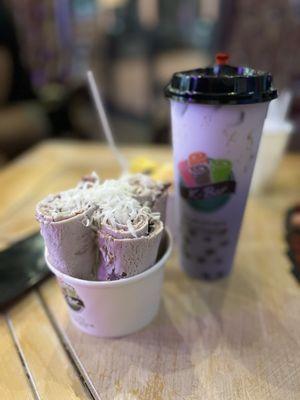 K Bar Rolled Ice Cream & Boba Tea