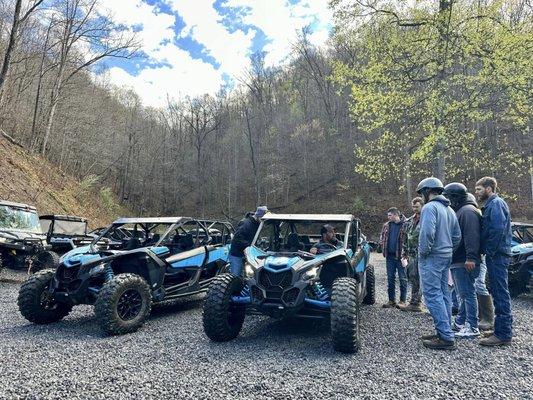 X3 Turbo SXS Rentals for the Hatfield McCoy Trails