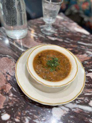 Famous turtle soup, enough said!