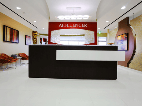 Lobby of Affluencer Financial Advisor in Los Angeles