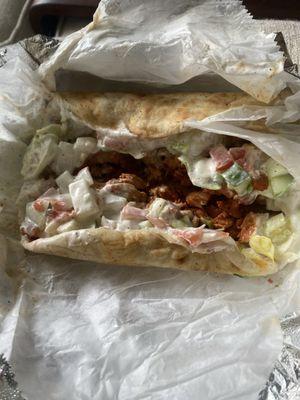 Chicken Gyro Sandwich