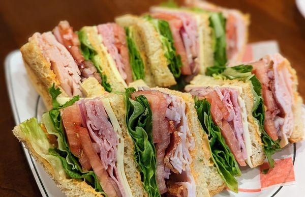 Rooster's Club Sandwich Specialty