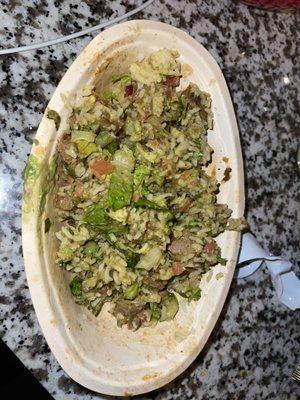 My burrito bowl