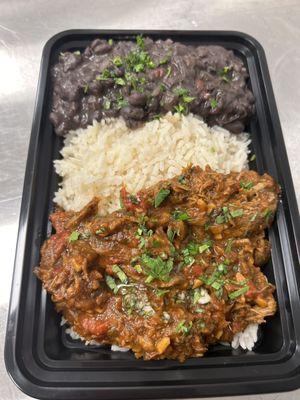 Ropa vieja plate.