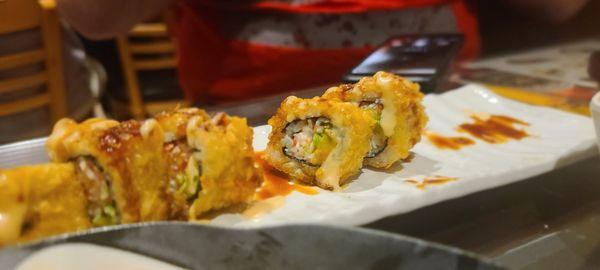 Tempura California Rolls