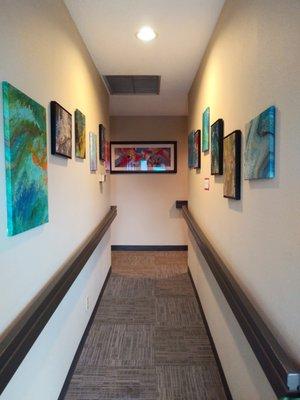 Hallway to Treatment Rooms