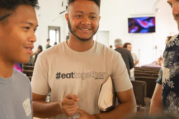 #eattogether since Community is one of our big values